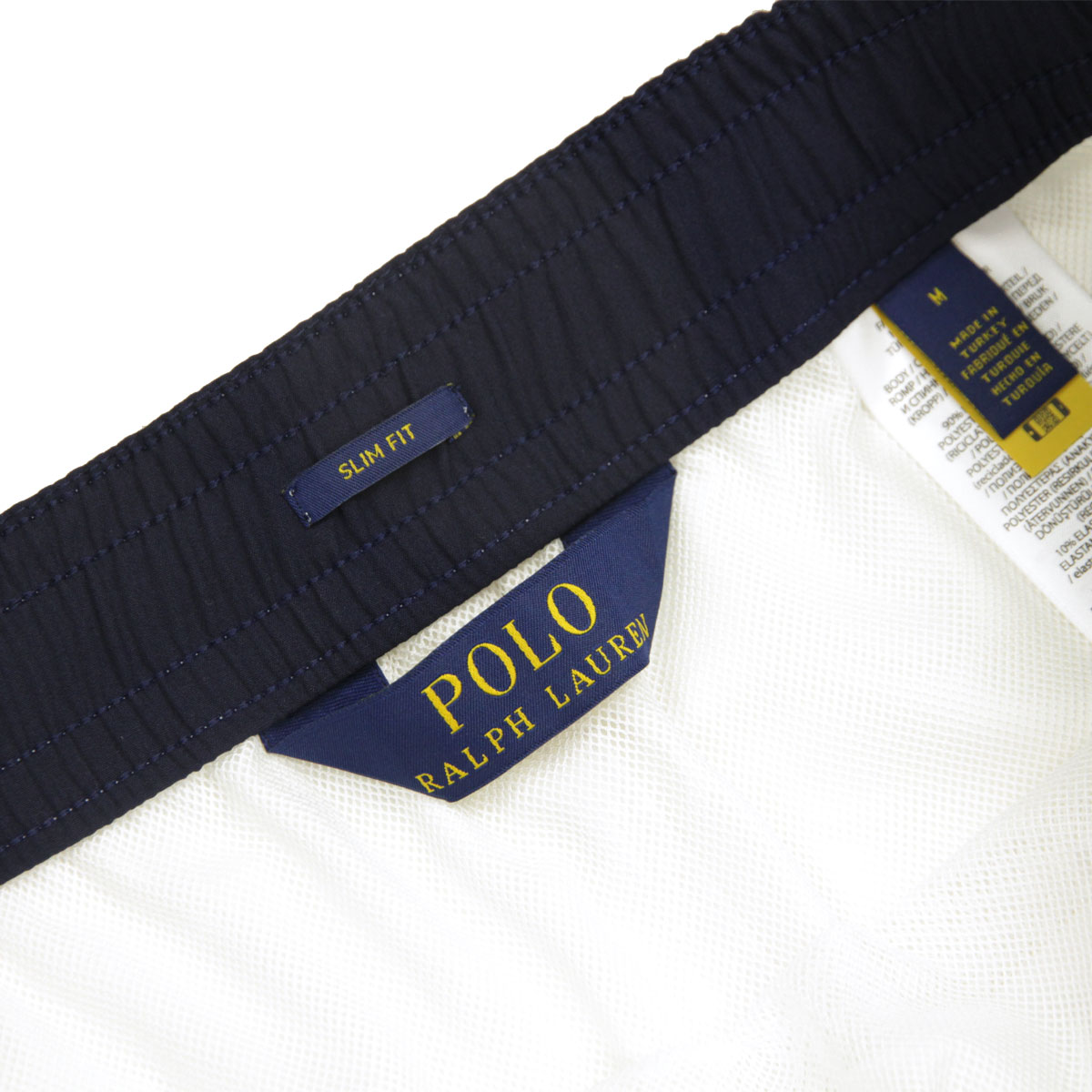 �ݥ� ���ե������ ��� ������ѥ�� ������ POLO RALPH LAUREN ���� �ȥ�󥯥��� ���� WOVEN TRUNK SWIM PANTS WHITE 710B16721 009