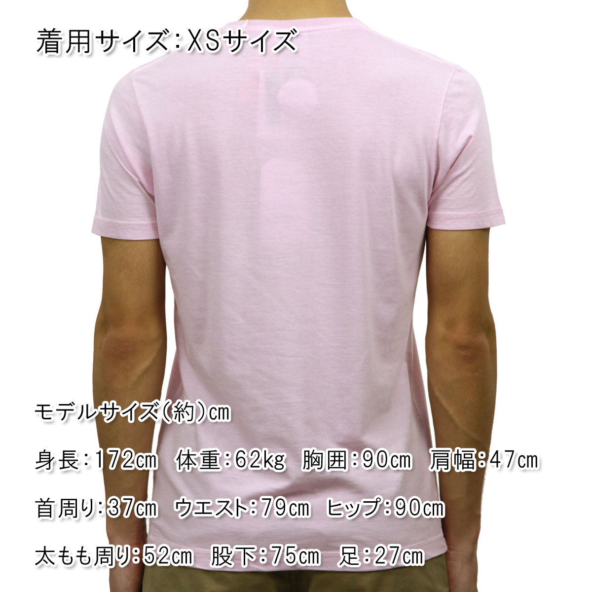 �ե�󥯥�� �ޡ������ T����� ��������Ź FRANKLIN��MARSHALL ȾµT����� ���롼�ͥå�  LOGO TEE POWDER PINK TSMF182AN 45181 4010 A61B B1C C1D D1E E11F