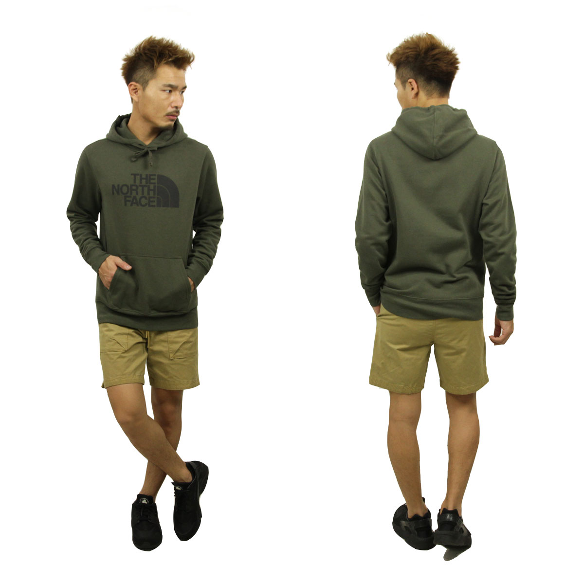 Ρե ѡ   THE NORTH FACE  ץ륪Сѡ Half Dome Logo Hoodie Sweatshirt A14B B1C C1D D5E E08F