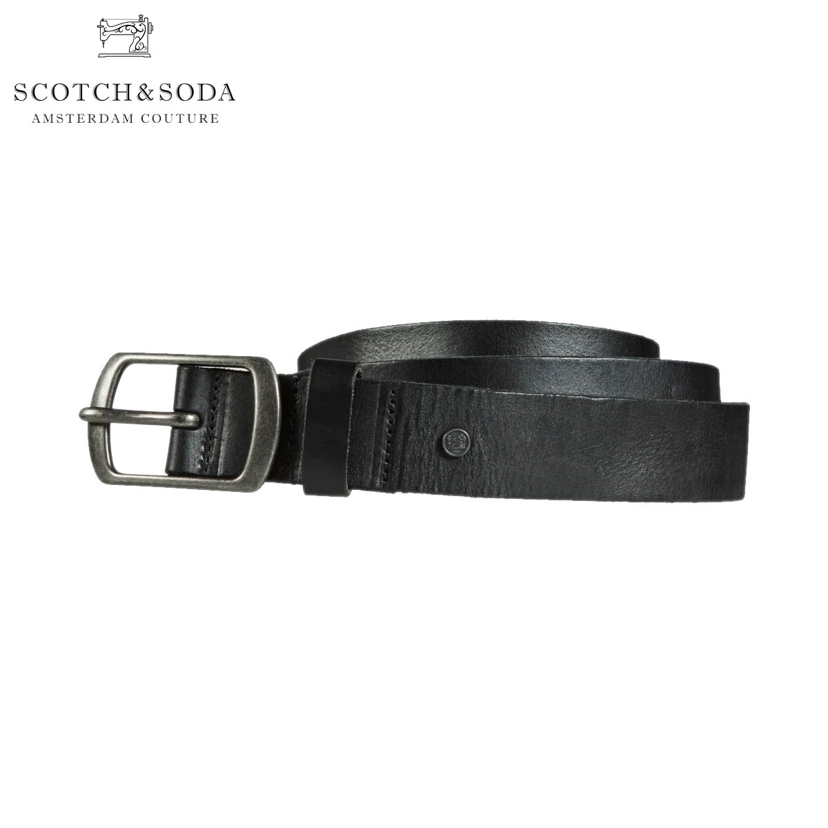 �����å�����ɥ����� �٥�� ��� ��������Ź SCOTCH��SODA �쥶���٥�� BASIC NOS CLASSIC LEATHER BELT BLACK 153665 89300 08 A39B B1C C3D D6E E13F