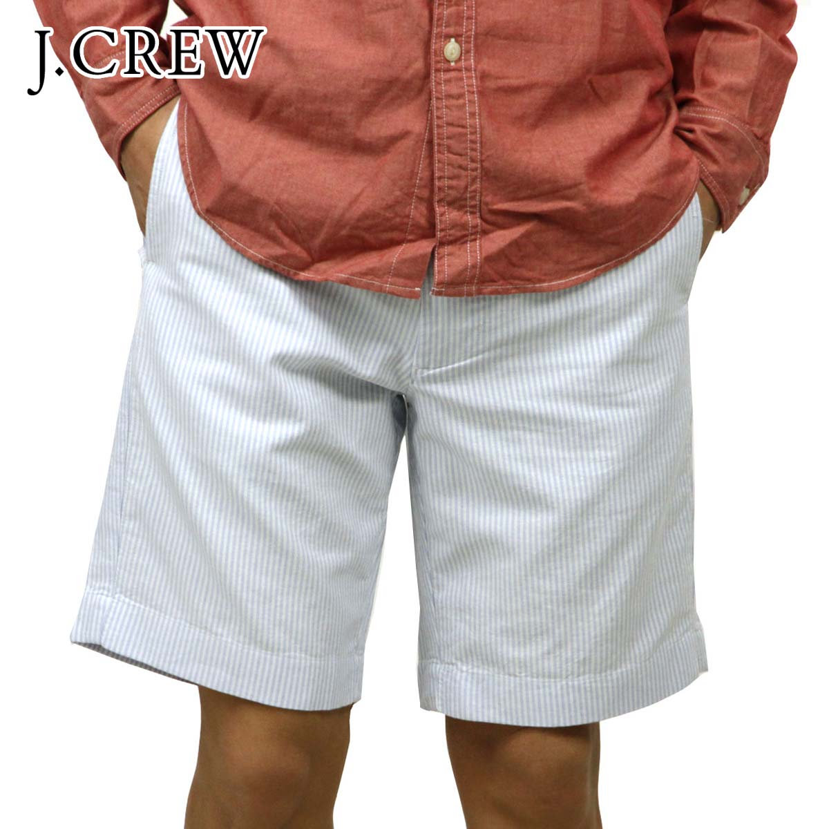 ���������롼 ���硼�ȥѥ�� ��� ������ J.CREW �ܥȥॹ  9" GRAMERCY SHORT IN SUNWASHED OXFORD A38B B1C C2D D4E E01F