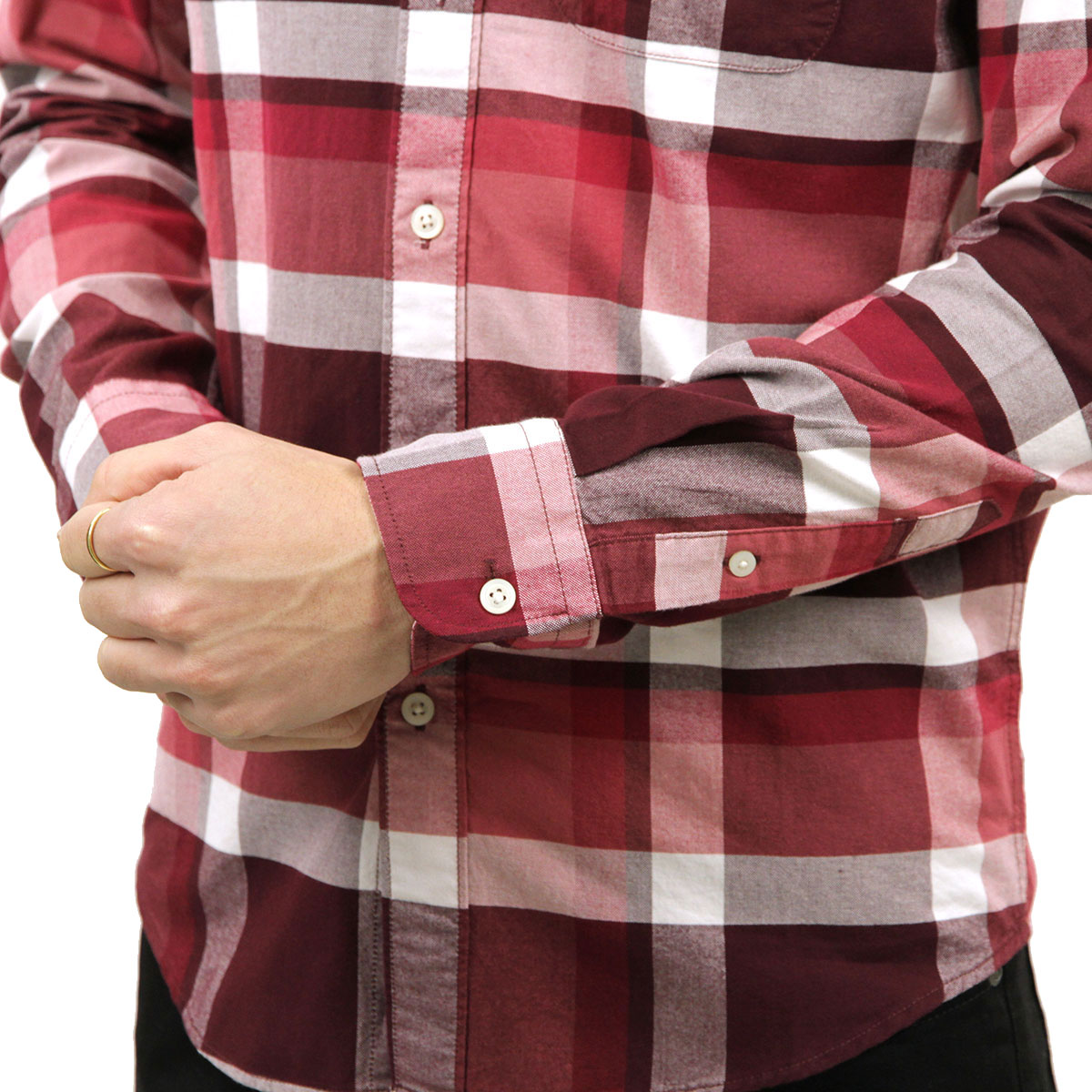 ����ꥫ�󥤡����� ����� ��� ������ AMERICAN EAGLE Ĺµ����� �ܥ�������󥷥�� �����å� AE OXFORD PLAID BUTTON UP SHIRT 0153-1600-613 A04B B1C C1D D6E E11F