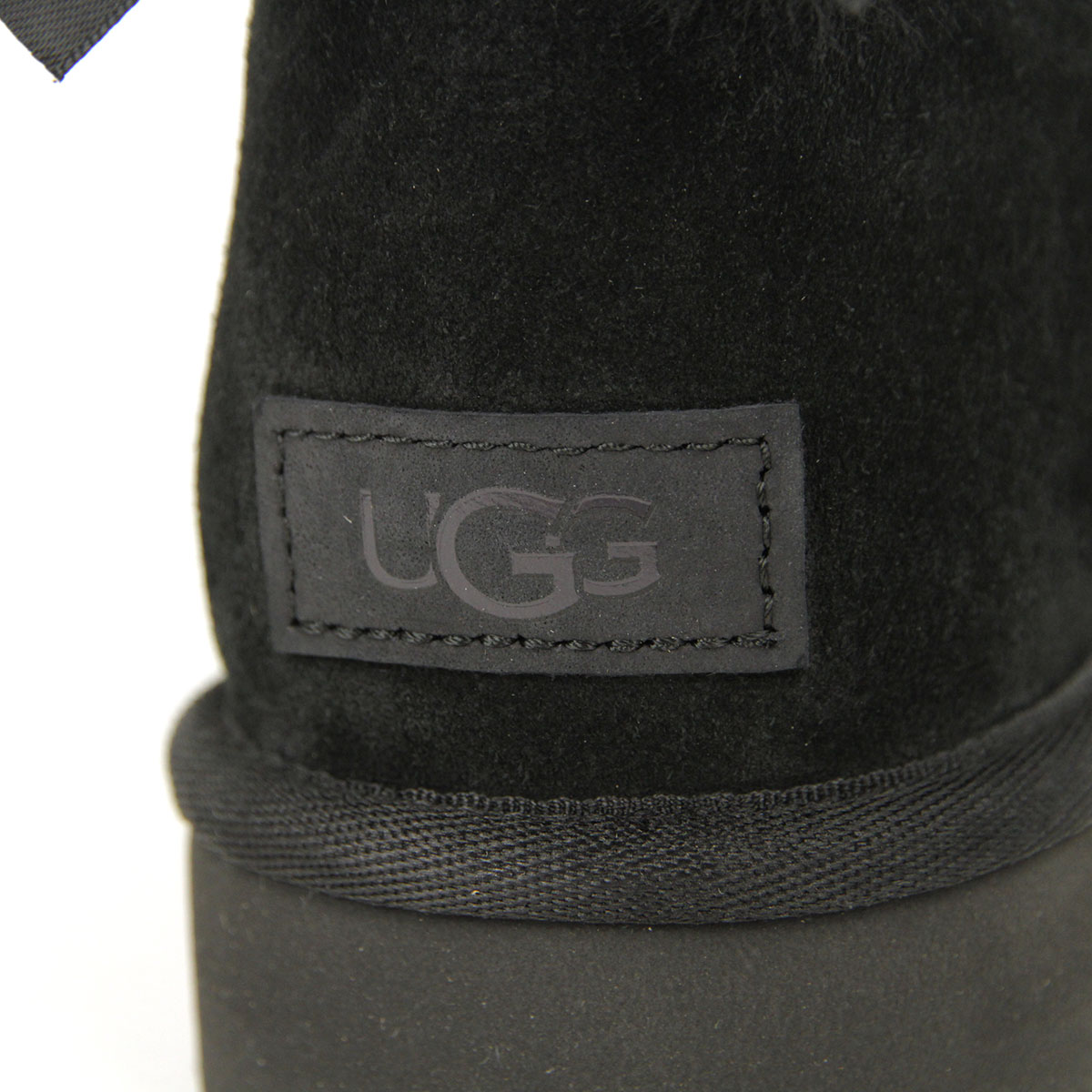 ���� �֡��� ��ǥ����� ������ UGG �ߥ˥٥��꡼�ܥ��� �ࡼ�ȥ�֡��� MINI BAILEY BOW �� 1016501-BLK BLACK A31B B1C C4D D1E E13F