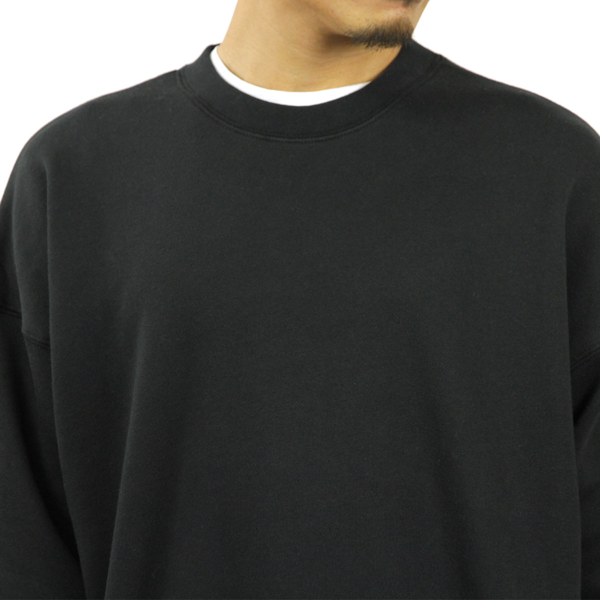 �ե������֥��å� fog essentials �������å� ��� ������ FEAR OF GOD ���å��󥷥�륺 �Хå��ץ��� FOG - FEAR OF GOD ESSENTIALS 3M CREW SWEAT FLEECE SHIRTS BLACK AA5B B1C C1D D5E E13