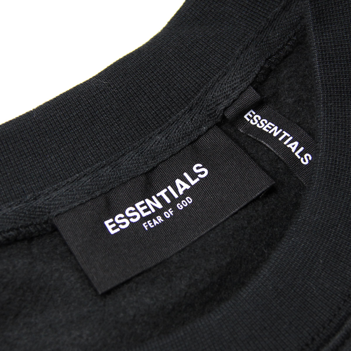 �ե������֥��å� fog essentials �������å� ��� ������ FEAR OF GOD ���å��󥷥�륺 �Хå��ץ��� FOG - FEAR OF GOD ESSENTIALS 3M CREW SWEAT FLEECE SHIRTS BLACK AA5B B1C C1D D5E E13