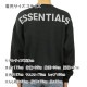 �ե������֥��å� fog essentials �������å� ��� ������ FEAR OF GOD ���å��󥷥�륺 �Хå��ץ��� FOG - FEAR OF GOD ESSENTIALS 3M CREW SWEAT FLEECE SHIRTS BLACK AA5B B1C C1D D5E E13