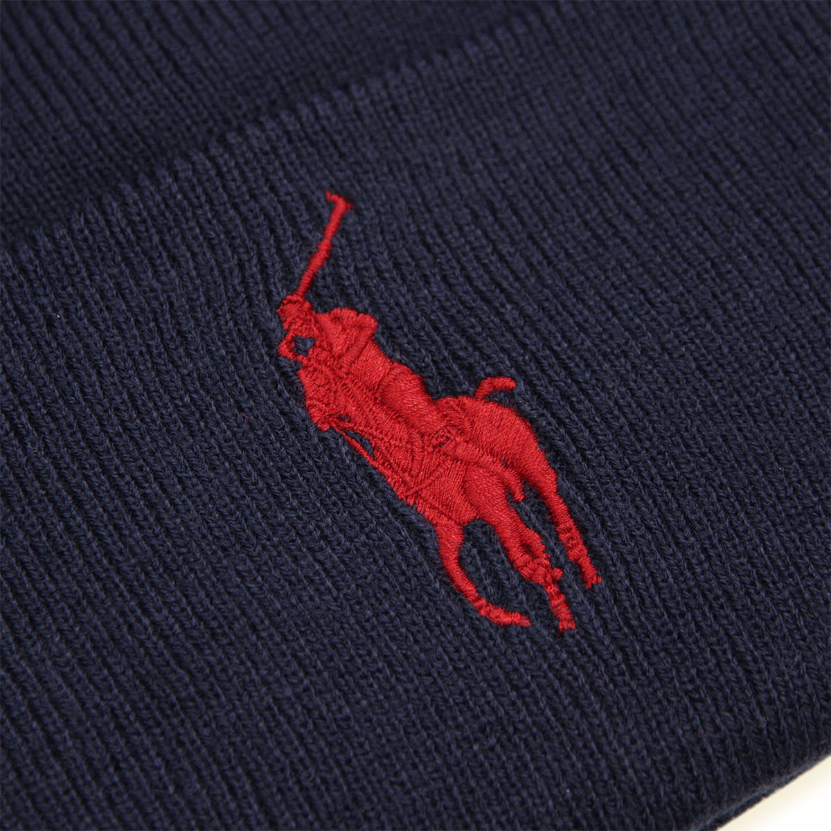 �ݥ� ���ե������ ˹�� ��� ��ǥ����� ������ POLO RALPH LAUREN �ӡ��ˡ� �ӥå��ݥˡ� �˥åȥ���å� BIG PONY CUFF HAT PC0436 410 NAVY A05B B3C C3D D4E E06F