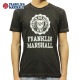 �ե�󥯥�� �ޡ������ T����� ��������Ź FRANKLIN��MARSHALL ȾµT����� ���롼�ͥå�  LOGO TEE BLACK TSMF188AN 45181 4013 A61B B1C C1D D1E E13F