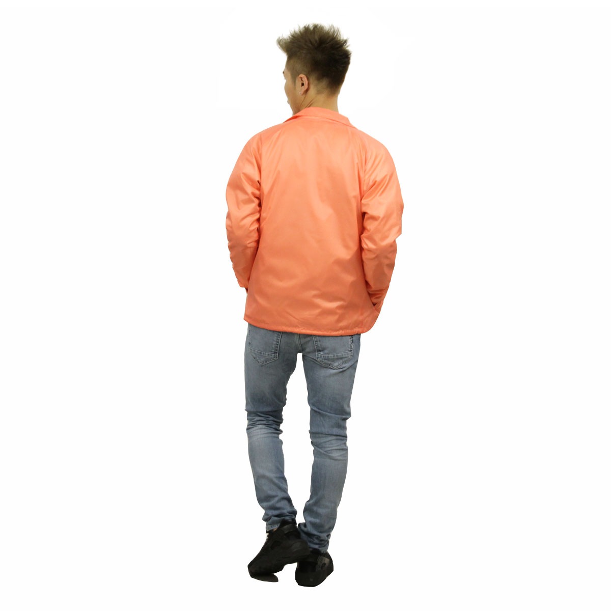 �����ԥ��� CHAMPION ������ ��� ���������㥱�å� �������� COACHES JACKET WEST BREAKER EDITION V0100 RIPE PAPAYA RED AA4B B1C C1D D4E E11F