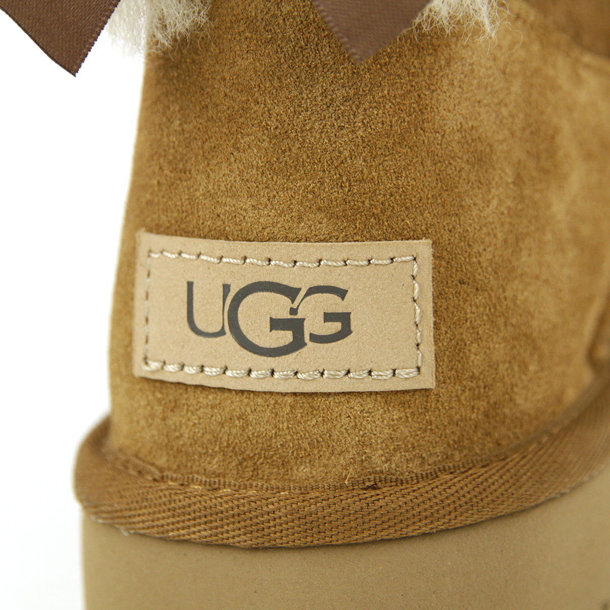 ���� �֡��� ��ǥ����� ������ UGG �ߥ˥٥��꡼�ܥ��� �ࡼ�ȥ�֡��� MINI BAILEY BOW �� 1016501-CHE CHESTNUT A31B B1C C4D D1E E04F