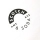 �����å�����ɥ����� T����� ��� ��������Ź SCOTCH��SODA ���롼�ͥå� ���åȥ� ȾµT����� SCOTCH&SODA LOGO CHEST PRINTED CREWNECK TEE D ECRU MELANGE 162381 0171 44416 30 A39B B1C C1D D1E E01F