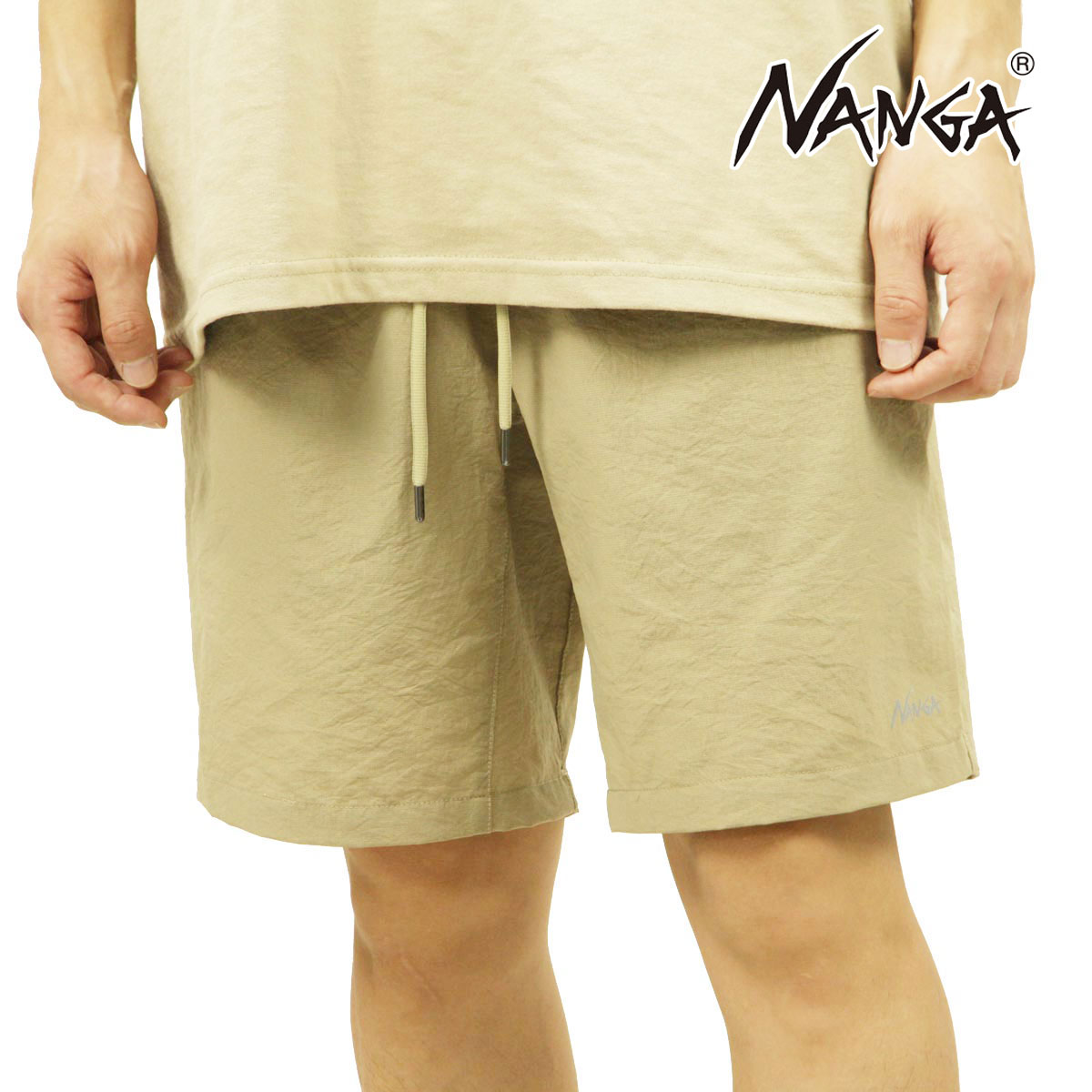 �ʥ� �ܥȥॹ ��� ��������Ź NANGA ���硼�ȥѥ�� �ʥ����󥷥硼�ȥѥ�� DotAir COMFY NYLON SHORTS NW2411-1I903-A BEG BEIGE A16B B1C C2D D4E E18F