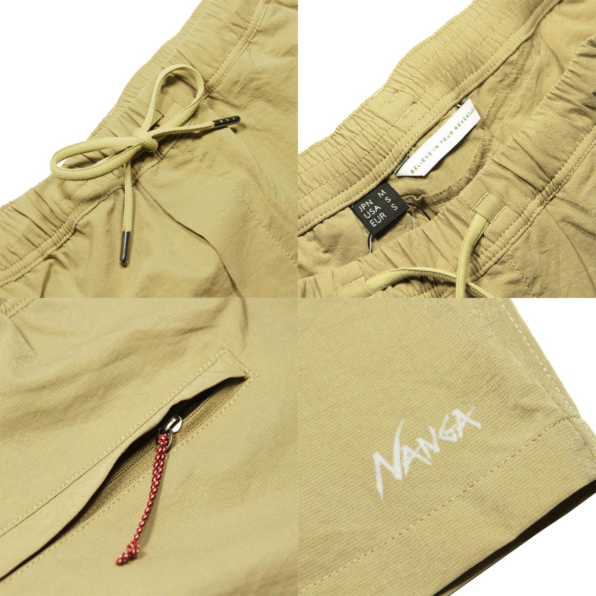 �ʥ� �ܥȥॹ ��� ��������Ź NANGA ���硼�ȥѥ�� �ʥ����󥷥硼�ȥѥ�� DotAir COMFY NYLON SHORTS NW2411-1I903-A BEG BEIGE A16B B1C C2D D4E E18F