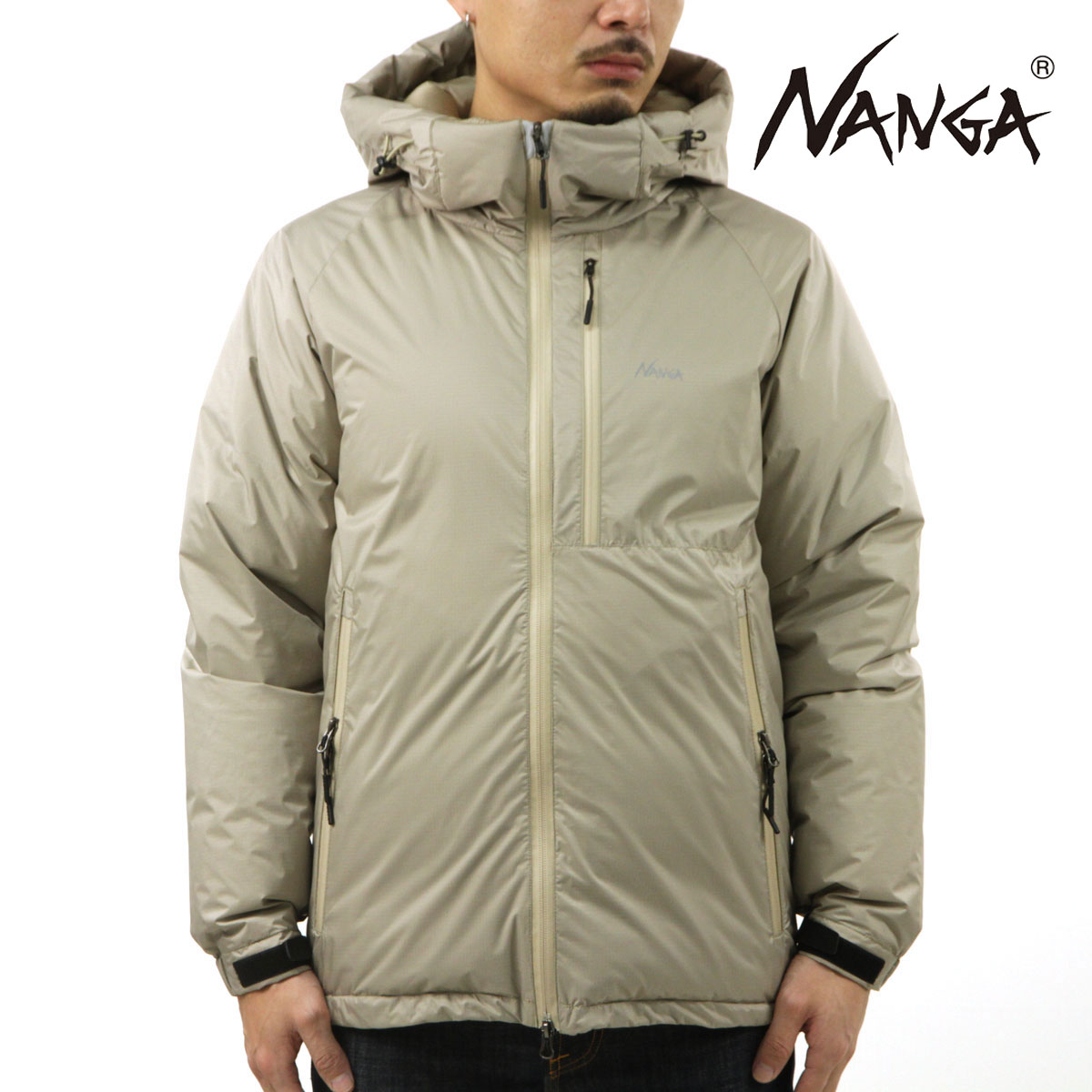 �ʥ� �����󥸥㥱�å� ��� ��������Ź NANGA �������� �������� �饤�ȥ����󥸥㥱�å� AURORA DOWN JACKET BEIGE A16B B1C C1D D4E E18F