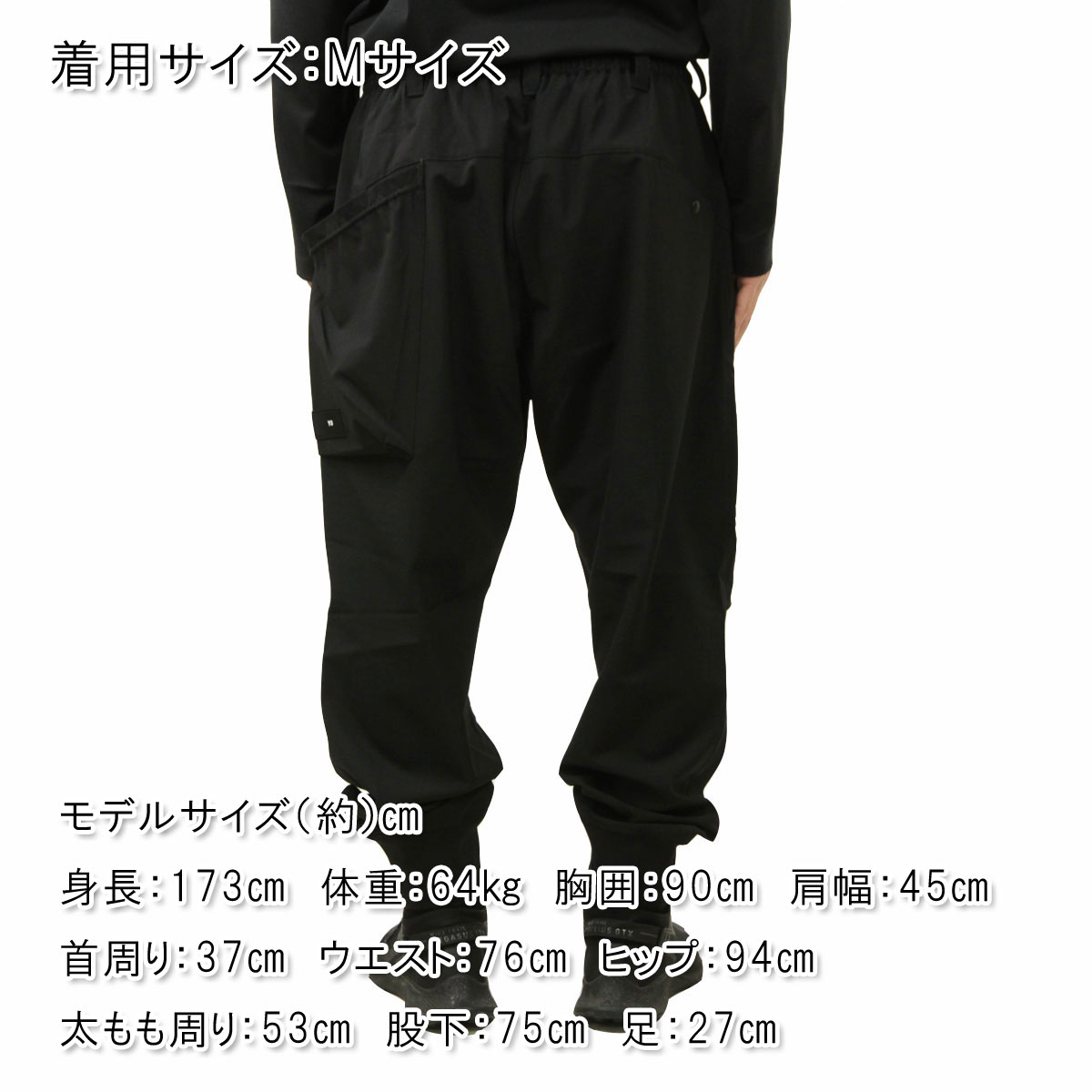 磻꡼  ѥ  Y-3 ܥȥॹ 롼եå ѥ RIPSTOP CUFFED LOOSE FIT EASY CARGO PANTS IL2046 BLACK