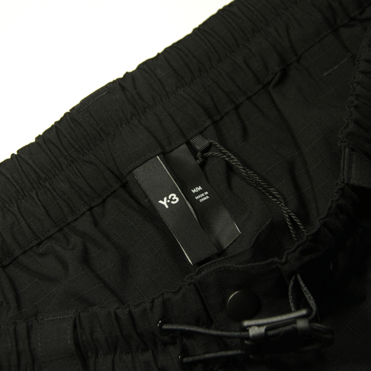 磻꡼  ѥ  Y-3 ܥȥॹ 롼եå ѥ RIPSTOP CUFFED LOOSE FIT EASY CARGO PANTS IL2046 BLACK