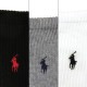 �ݥ� ���ե������ ��� ���� ������ POLO RALPH LAUREN 3���� ������������� ���å��� 3 PACK��CLASSIC FOOT CREW POLO SOCKS 821032PK 991 - ASSORTED (Black, Sweatshirt Grey Heather, White) 001 - BLACK A05B B1C C7D D1E E00F