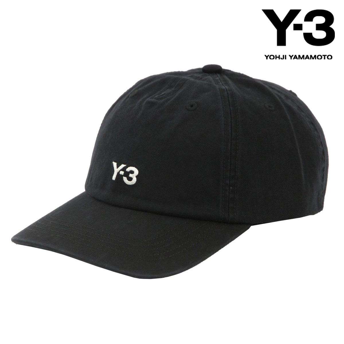 磻꡼  ǥ å  Y-3  åȥ ˹ Y-3 DAD CAP IN2391 BLACK