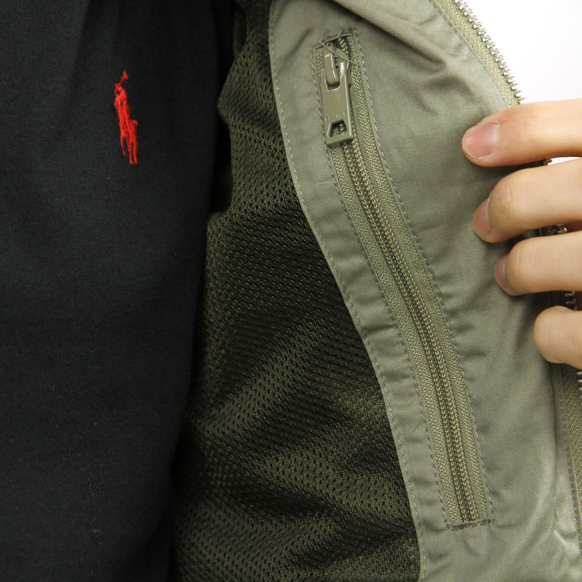 Х elvine Ź   MA-1 ܥС㥱å MA-1 BOMBER JACKET SAGE 1002 926 A91B B1C C1D D4E E02F