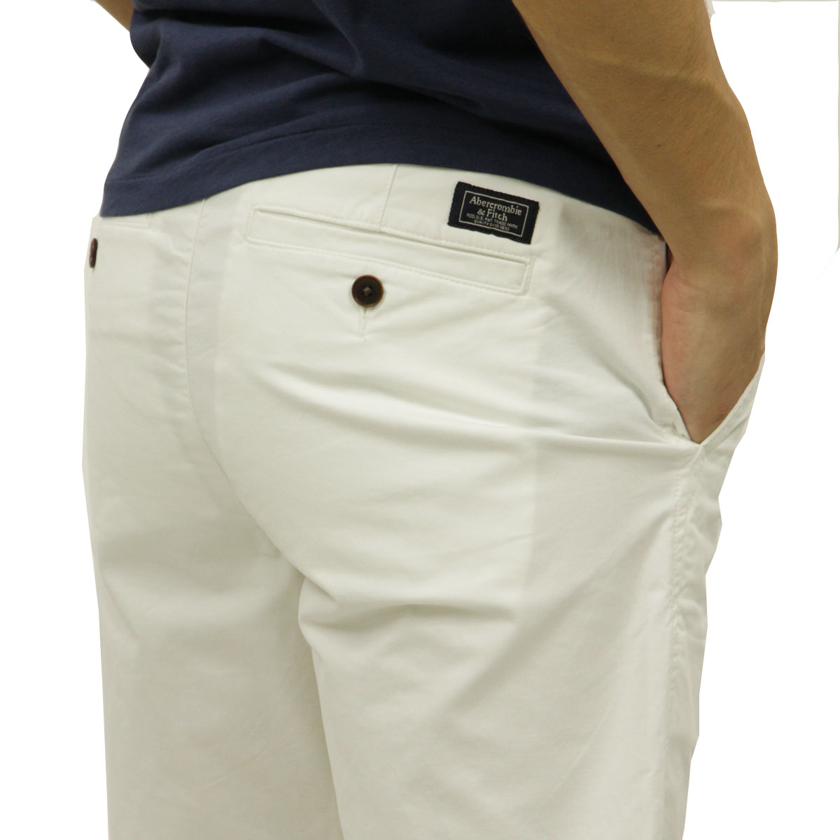 ���Х��� ���硼�ȥѥ�� ��� ������ Abercrombie��Fitch �ܥȥॹ �ϡ��եѥ�� PLAINFRONT SHORTS 9 INSEAM LONG-LENGTH 128-283-0849-100 A02B B1C C2D D4E E01F