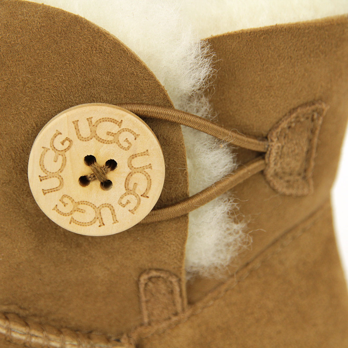 ���� �֡��� ��ǥ����� ������ UGG �ߥ˥٥��꡼�ܥ��� �ࡼ�ȥ�֡��� MINI BAILEY BUTTON �� 1016422-CHE CHESTNUT A31B B1C C4D D1E E04F