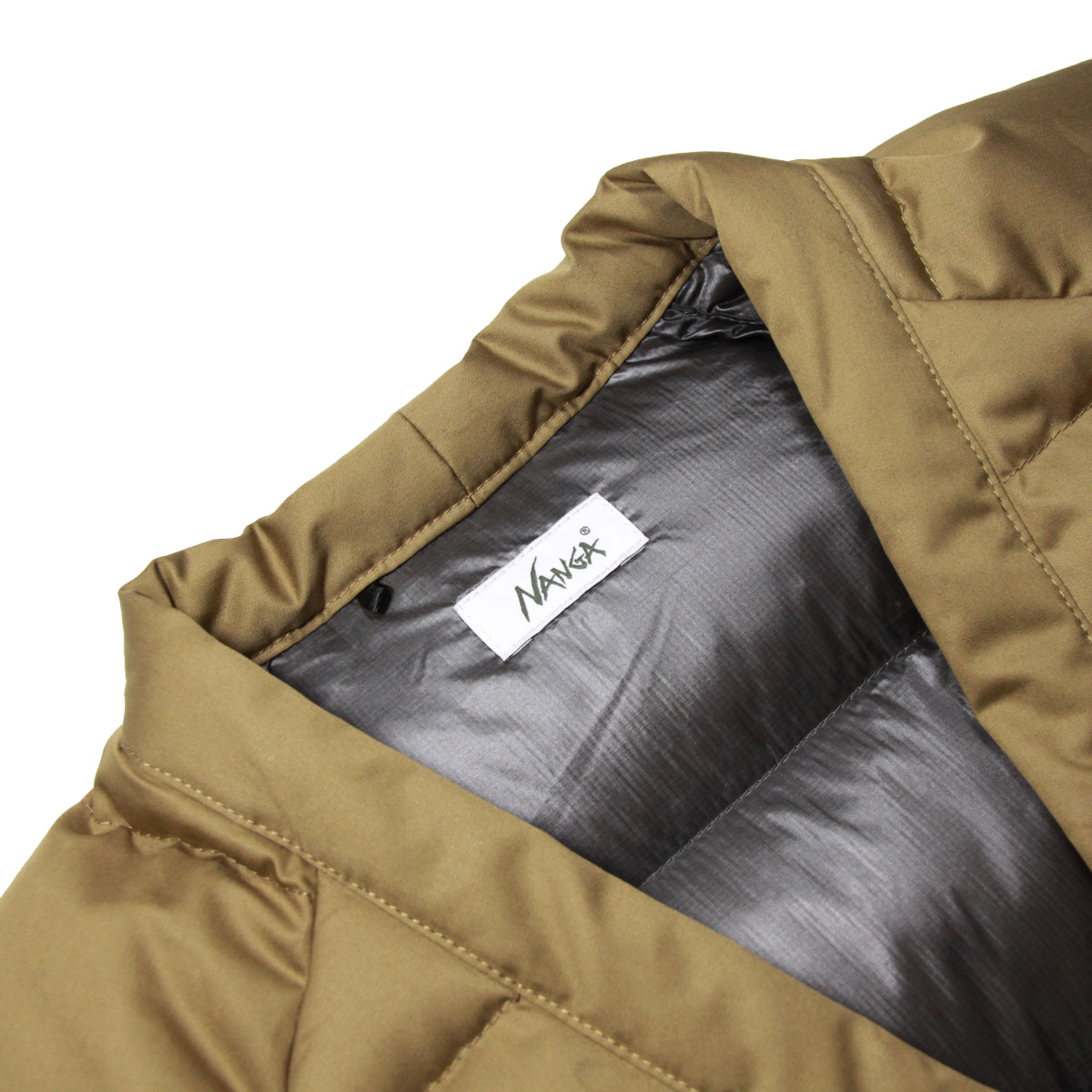 ʥ   ǥ Ź NANGA  ϥƥ ȾŻ COTTON PEACH DOWN HANTEN ND2441-1A500-A BEIGE A16B B1C C1D D4E E04F