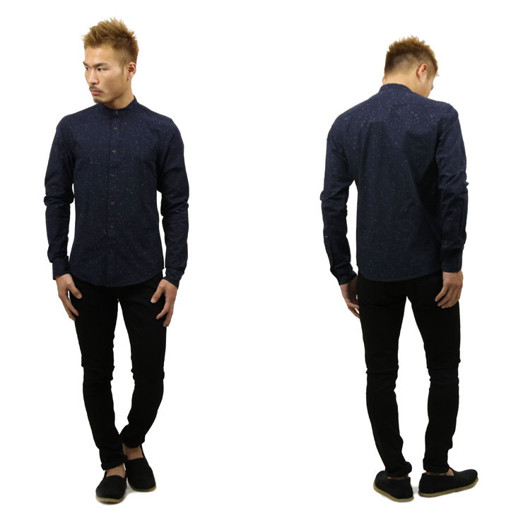 �����å�����ɥ����� SCOTCH��SODA ��������Ź ��� Ĺµ�ɥ쥹����� COLLARLESS SHIRT 136331 0002 NIGHT A39B B1C C1D D6E E06F