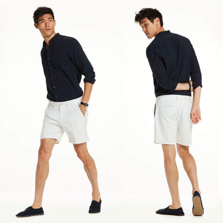 �����å�����ɥ����� SCOTCH��SODA ��������Ź ��� Ĺµ�ɥ쥹����� COLLARLESS SHIRT 136331 0002 NIGHT A39B B1C C1D D6E E06F