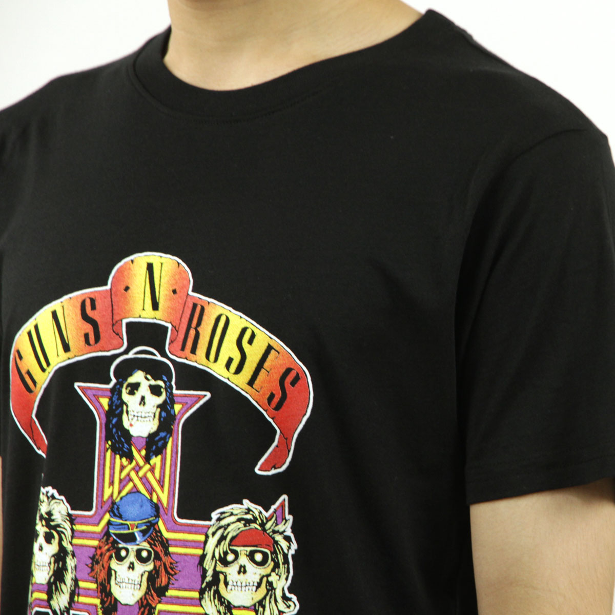 �ߥ塼���å��ƥ� ��� �Х��T����� ������ MUSIC TEE ���å�T����� ���󥺡�����ɡ��������� APPETITE FOR DESTRUCTION GUNS N' ROSES DRSTRUCTION MUSIC TEE