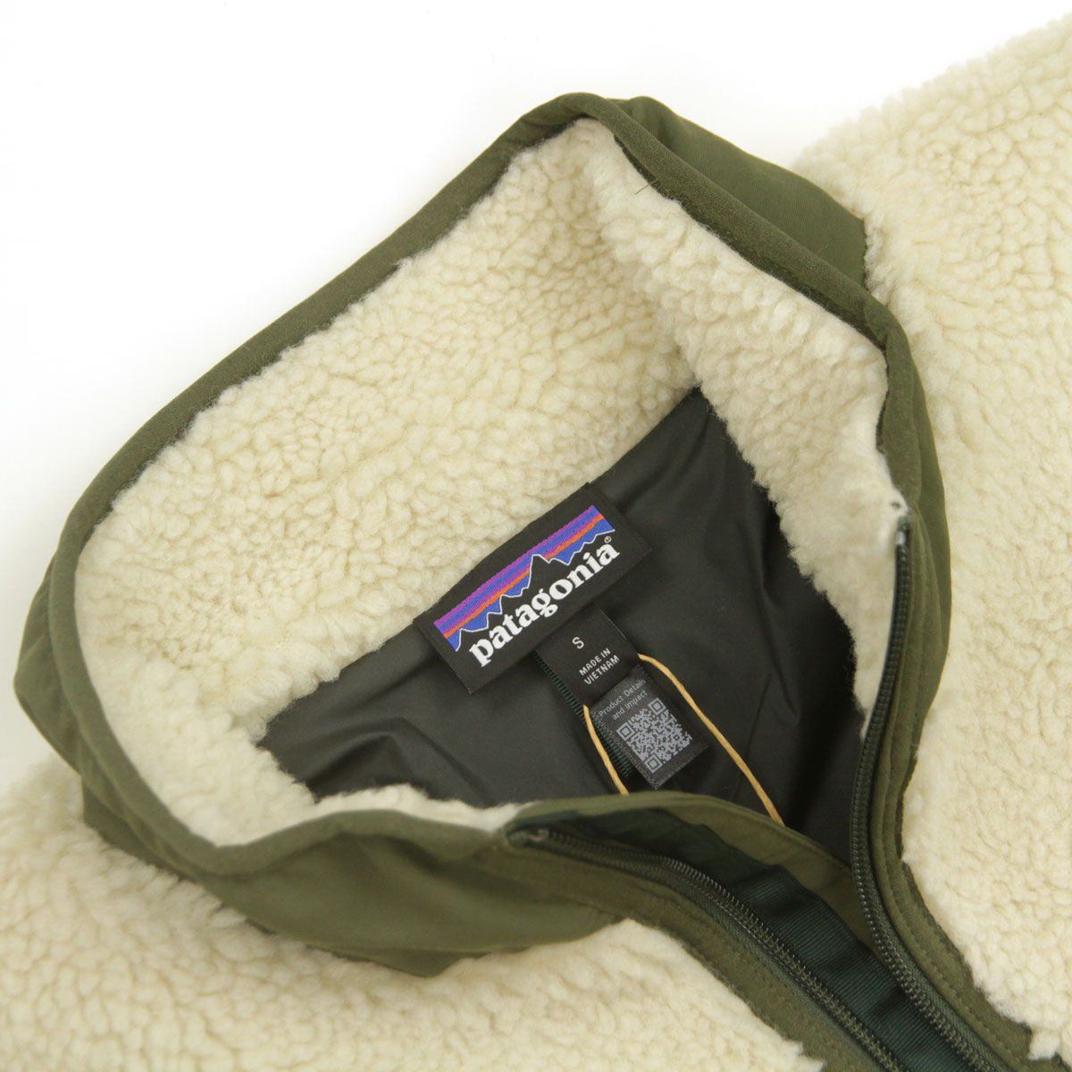 �ѥ����˥� ��� �ե꡼�����㥱�å� ������ patagonia ��ȥ�X ���åץ��å� �ܥ� �������� CLASSIC RETRO-X FLEECE JACKET 23057 DNBA DARK NATURAL W/BASIN GREEN