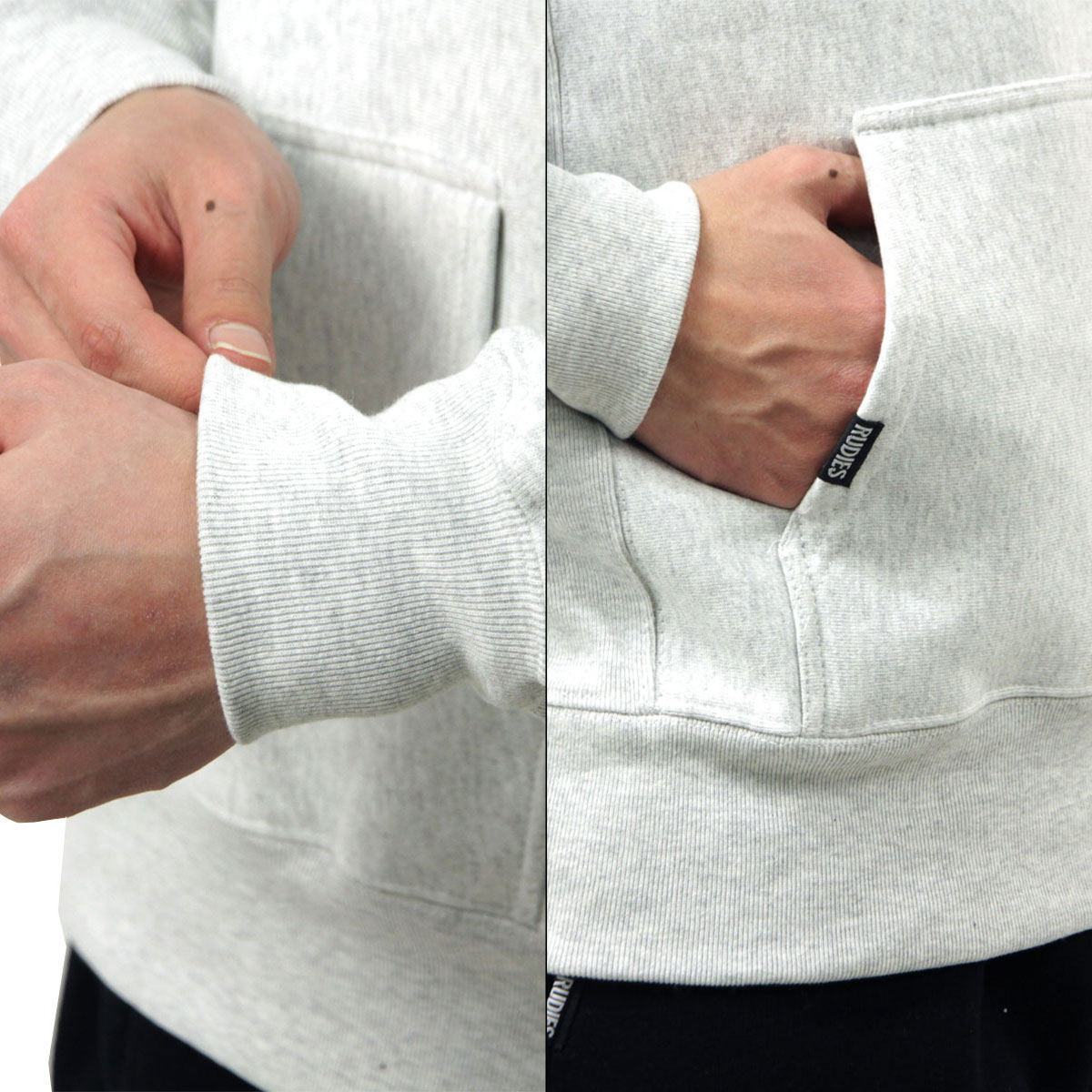 ��С����� ��� �ѡ����� ��������Ź REVERSAL �롼�ǥ����� �ץ륪���С� �ա��ǥ��� RUDIE'S x reversal SWEAT HOODIE �������� rvrud202 AS ASH GREY A06B B1C C1D D5E E02F