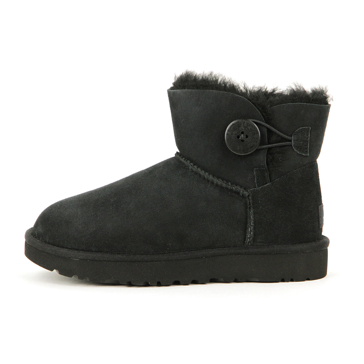 ���� �֡��� ��ǥ����� ������ UGG �ߥ˥٥��꡼�ܥ��� �ࡼ�ȥ�֡��� MINI BAILEY BUTTON �� 1016422-BLK BLACK A31B B1C C4D D1E E13F