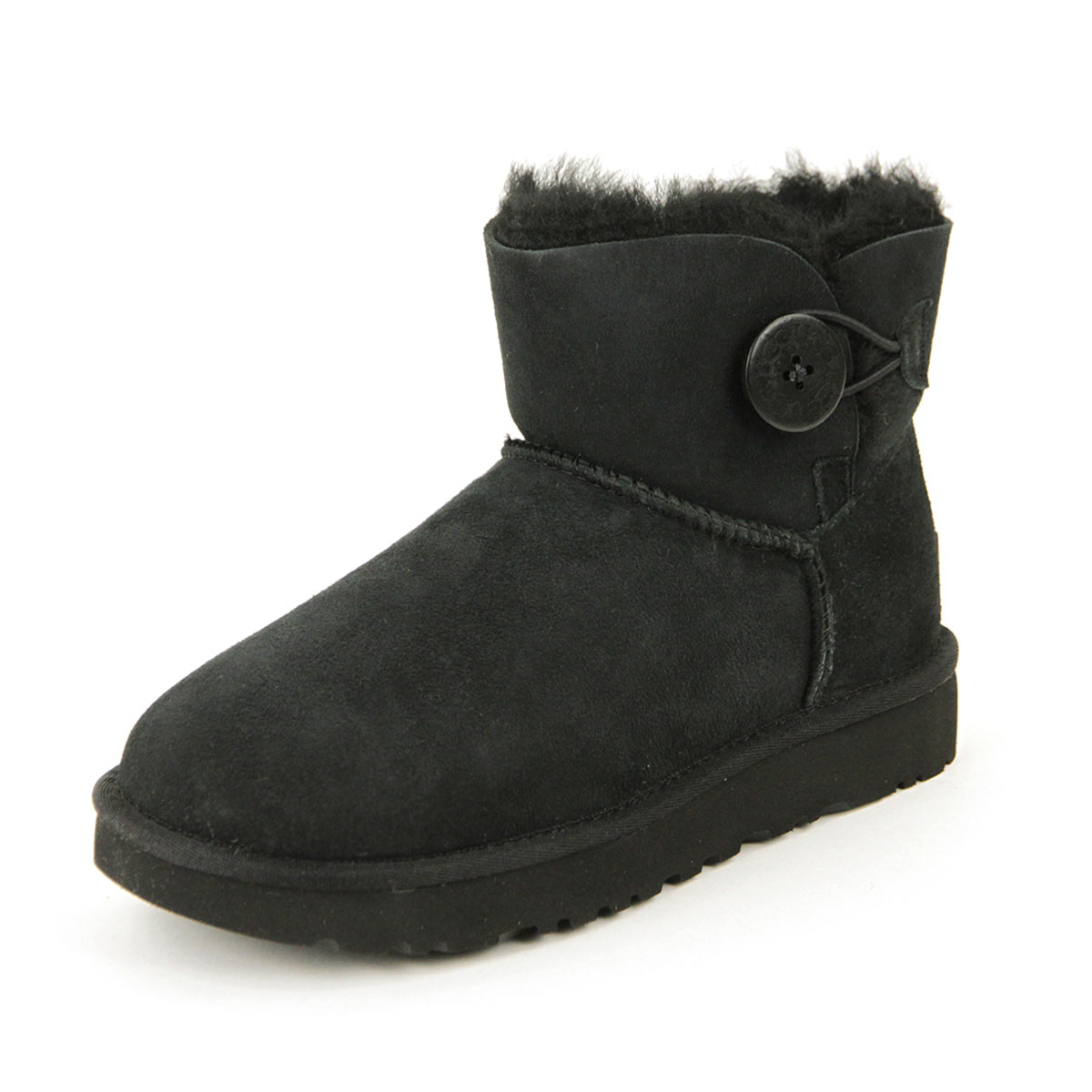 ���� �֡��� ��ǥ����� ������ UGG �ߥ˥٥��꡼�ܥ��� �ࡼ�ȥ�֡��� MINI BAILEY BUTTON �� 1016422-BLK BLACK A31B B1C C4D D1E E13F