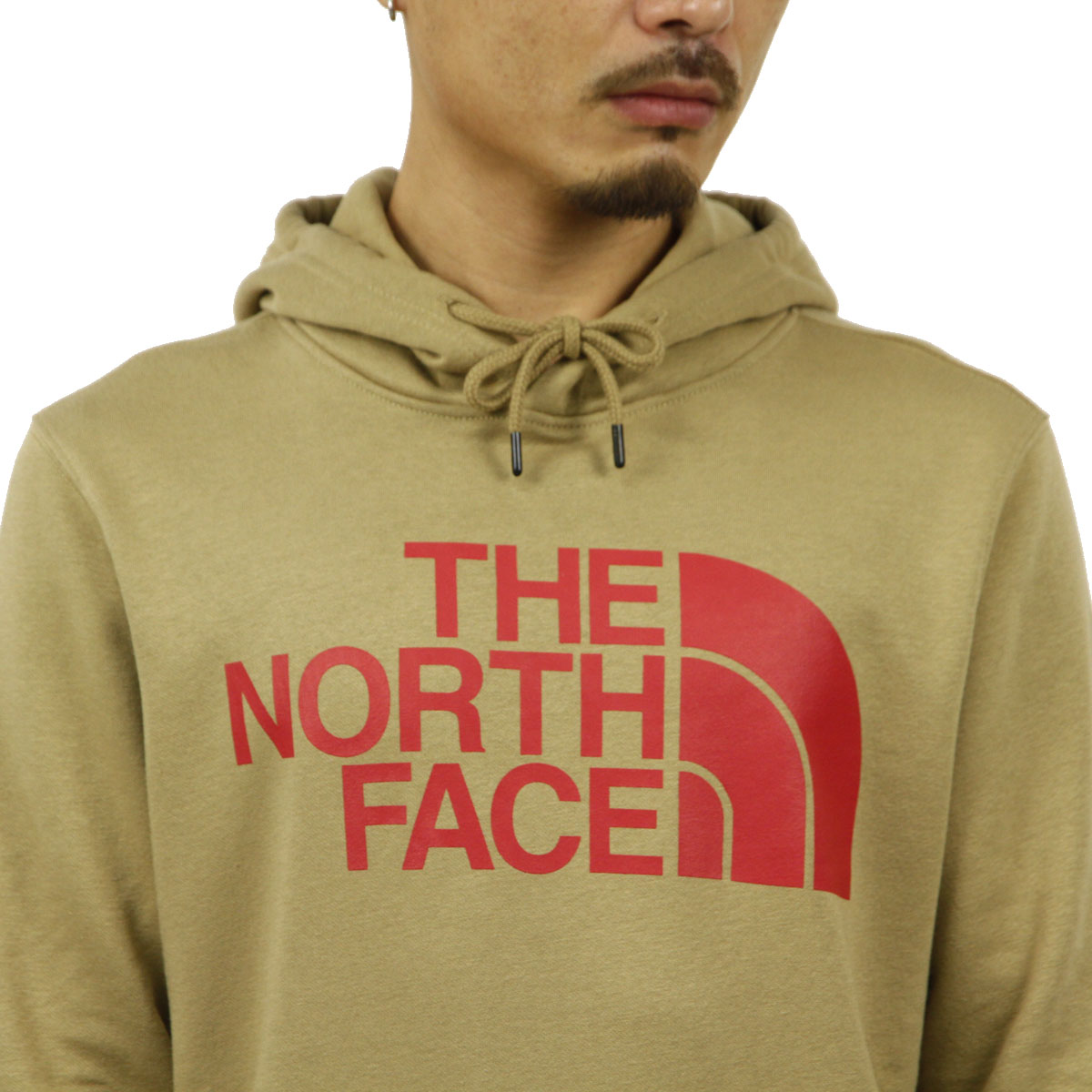 Ρե ѡ   THE NORTH FACE ץ륪Сѡ  HALF DOME PULLOVER HOODIE NF0A4M4B KELP TAN A14B B1C C1D D5E E05F