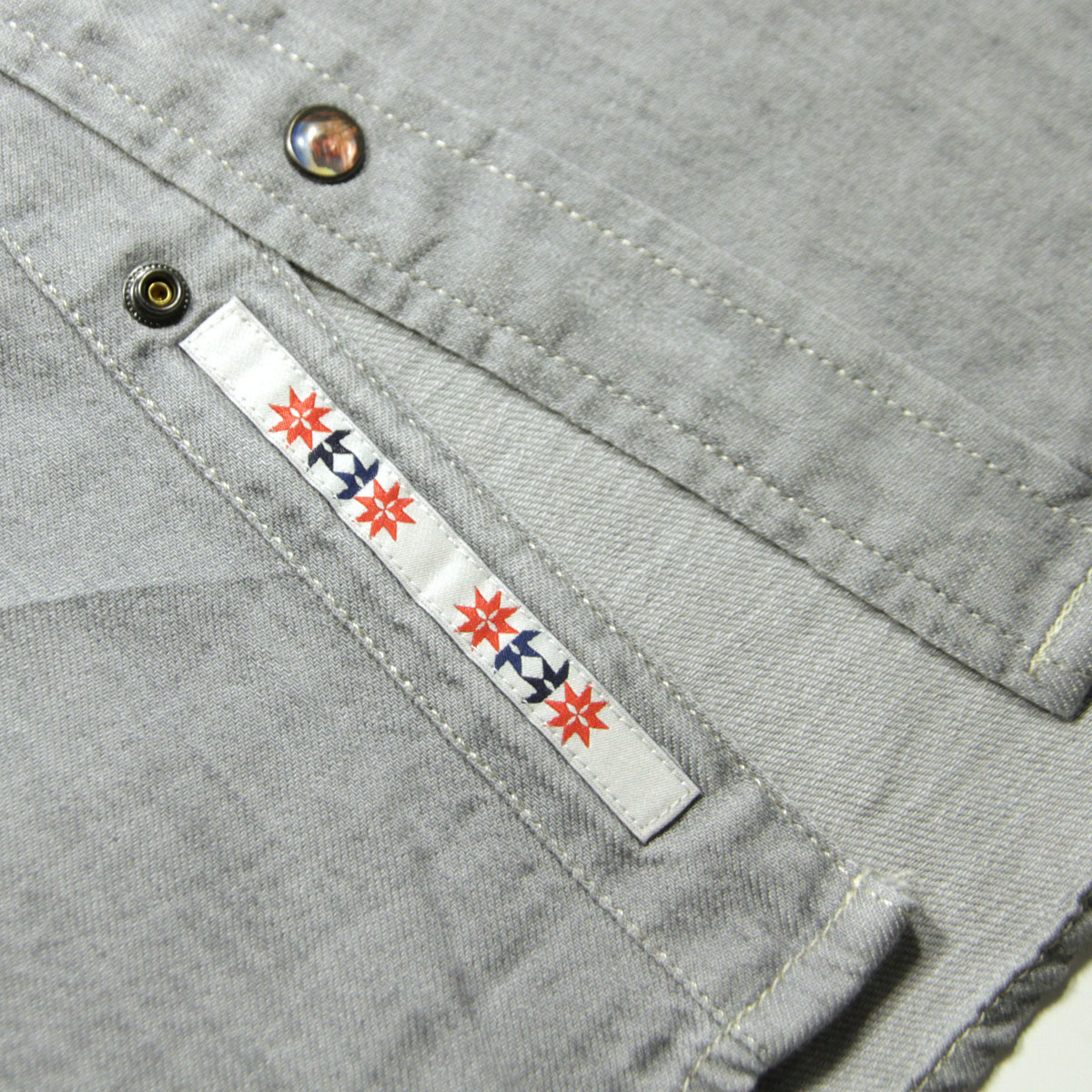 �����å�����ɥ����� ����� ��� ��������Ź SCOTCH��SODA Ĺµ����� �ǥ˥ॷ��� ���������󥷥�� WASHED DENIM ORGANIC COTTON WESTERN REGULAR-FIT SHIRT P 165467 0025 51430 03 GREY A39B B1C C1D D6E E02F