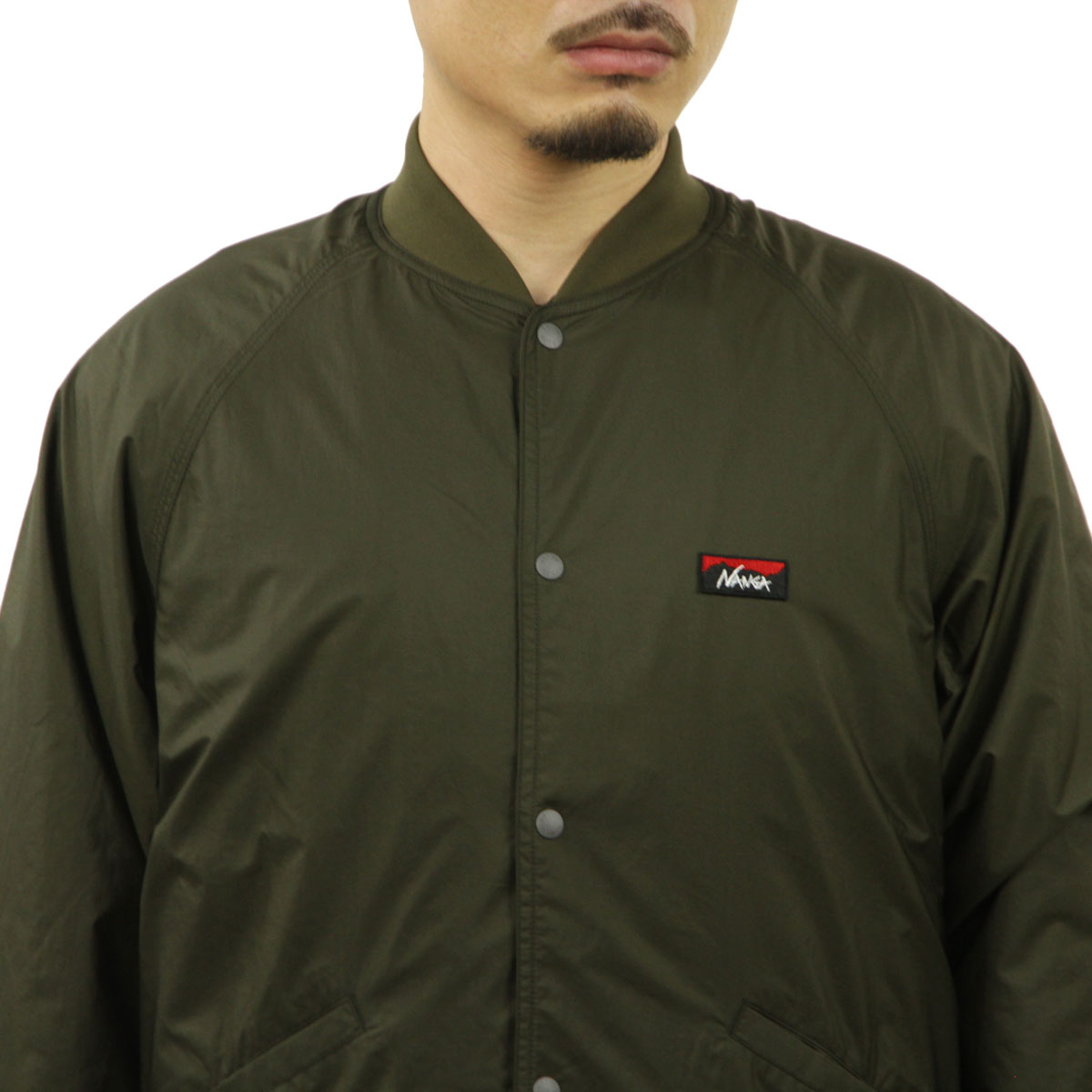 ʥ 㥱å  Ź NANGA  㥱å RIB COLLAR COACH JACKET NW2441-1E400-A KHA KHAKI A16B B1C C1D D4E E05F