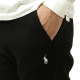 �ݥ� ���ե������ ��� ���祬���ѥ�� ������ POLO RALPH LAUREN ���� �������åȥѥ�� �ܥȥॹ REGULAR FIT DOUBLE KNIT ATHLETIC JOGGERS PANTS POLO BLACK 710888283 001