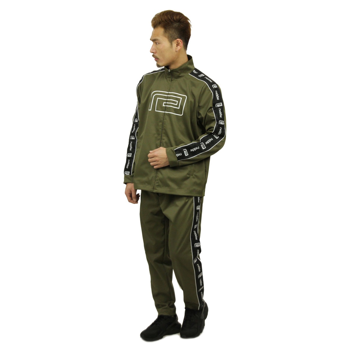 ��С����� �������� ��� ��������Ź REVERSAL ���㥱�å�  ���åץ��å� ���㡼�����㥱�å� SIDE TAPE WARM UP JACKET rv19ss026 KHAKI A06B B1C C1D D1E E06F