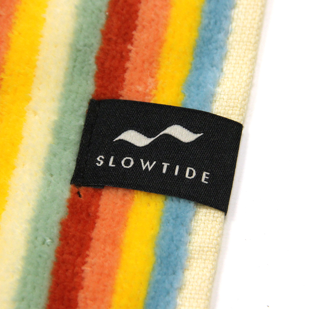  SLOWTIDE Ź  ӡ CHANNEL FRINGE WOVEN BEACH TOWEL ST195 TURQUOISE A97B B3C CBD D0E E12F