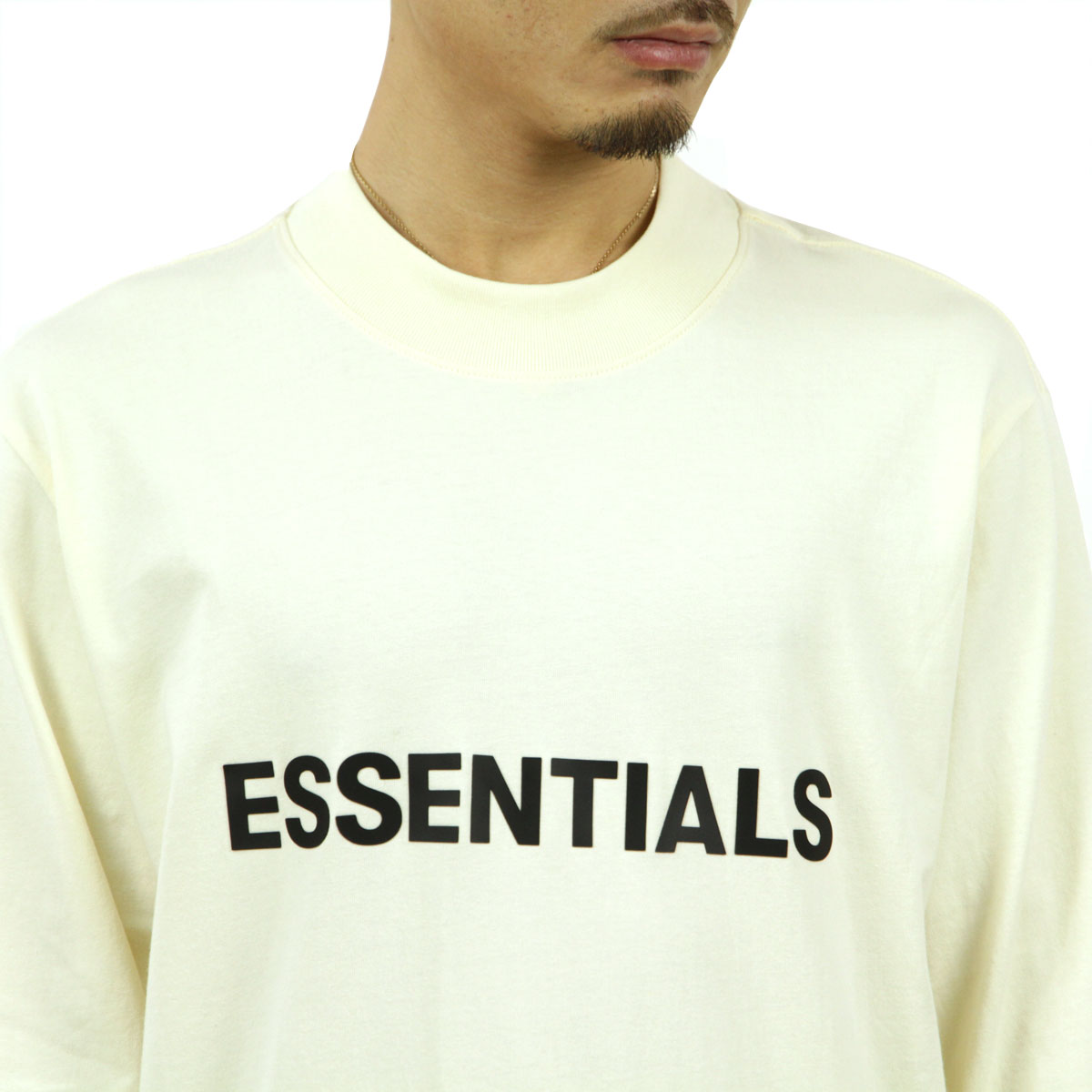 �ե������֥��å� fog essentials T����� ��� ������ FEAR OF GOD ���å��󥷥�륺 ĹµT����� ���� ���롼�ͥå� FOG - FEAR OF GOD ESSENTIALS LONG SLEEVE CREAM AA5B B1C C1D D2E E18