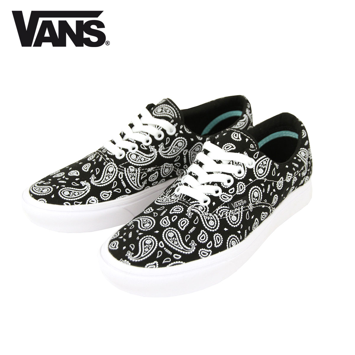 �Х� ���ˡ����� ��� ��������Ź VANS ���ˡ����� ����ե����å��� ���� VANS COMFYCUSH ERA (PAISLEY) BLACK/TRUE WHITE VN0A3WM942L A33B B1C C4D D2E E13F