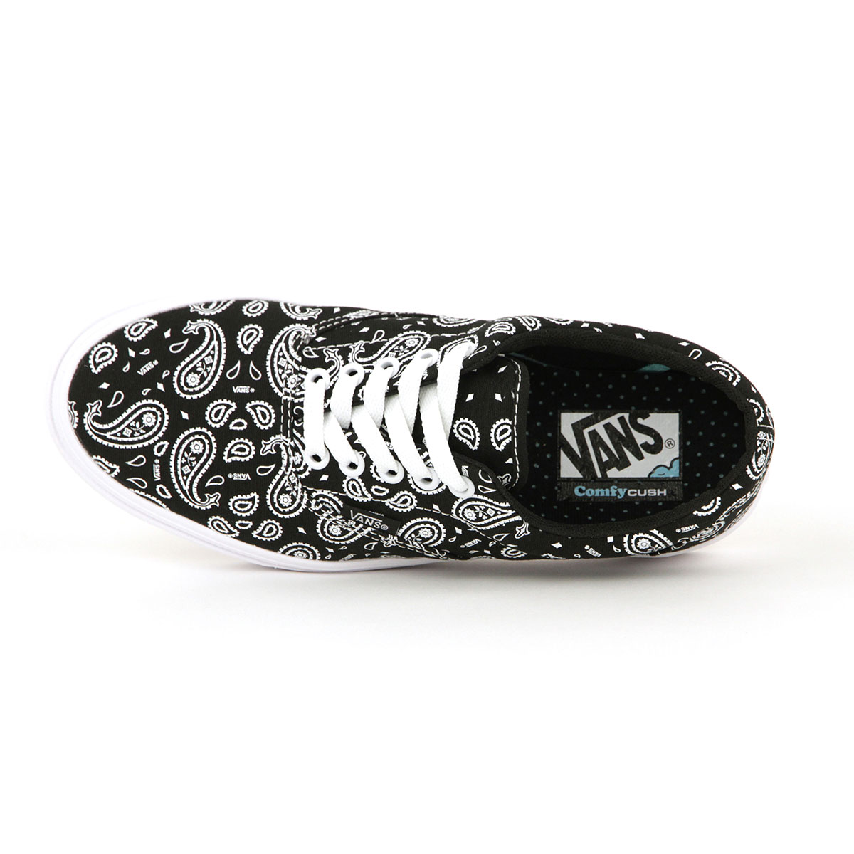 �Х� ���ˡ����� ��� ��������Ź VANS ���ˡ����� ����ե����å��� ���� VANS COMFYCUSH ERA (PAISLEY) BLACK/TRUE WHITE VN0A3WM942L A33B B1C C4D D2E E13F