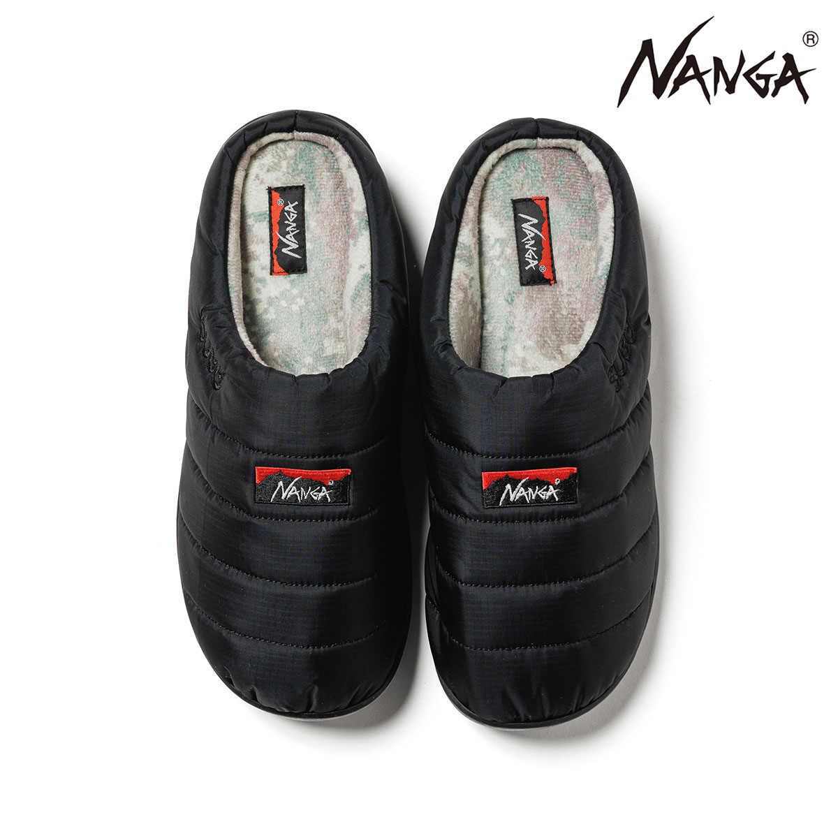 �ʥ� ������� ��� ��ǥ����� ��������Ź NANGA �������� ����å� ���ѥ������ �����ȥɥ� NANGA��SUBU AURORA TEX WINTER SANDAL BLK BLACK NA2443-3E105 A16B B3C C4D D3E E13F