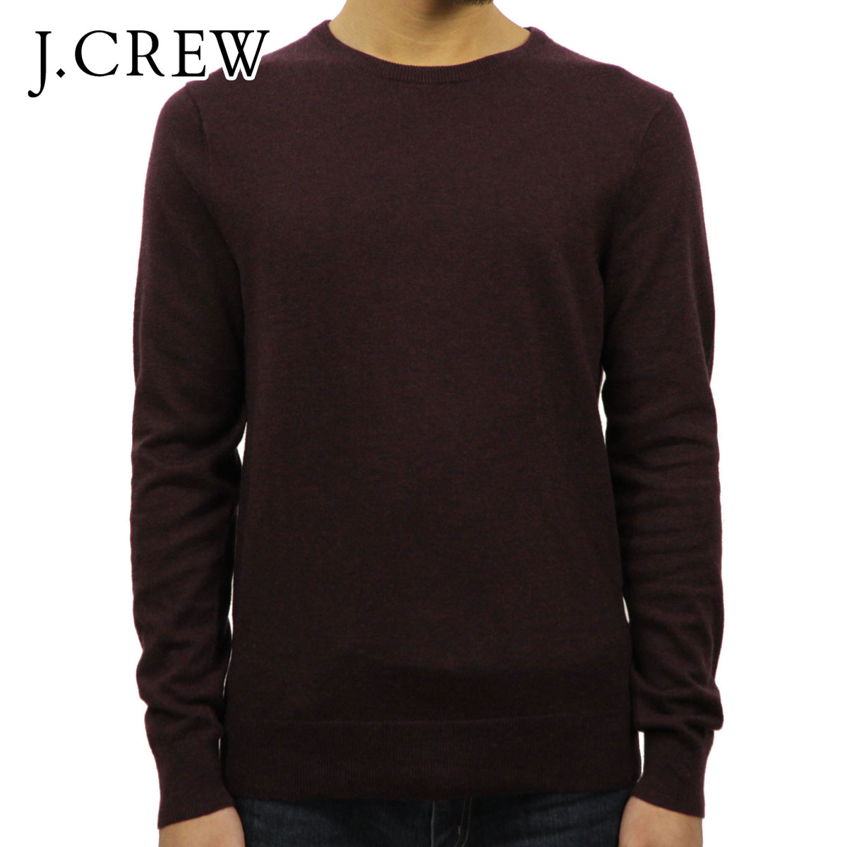 롼    J.CREW  HARBOR COTTON CREWNECK SWEATER f4707 A38B B1C C1D D7E E11F