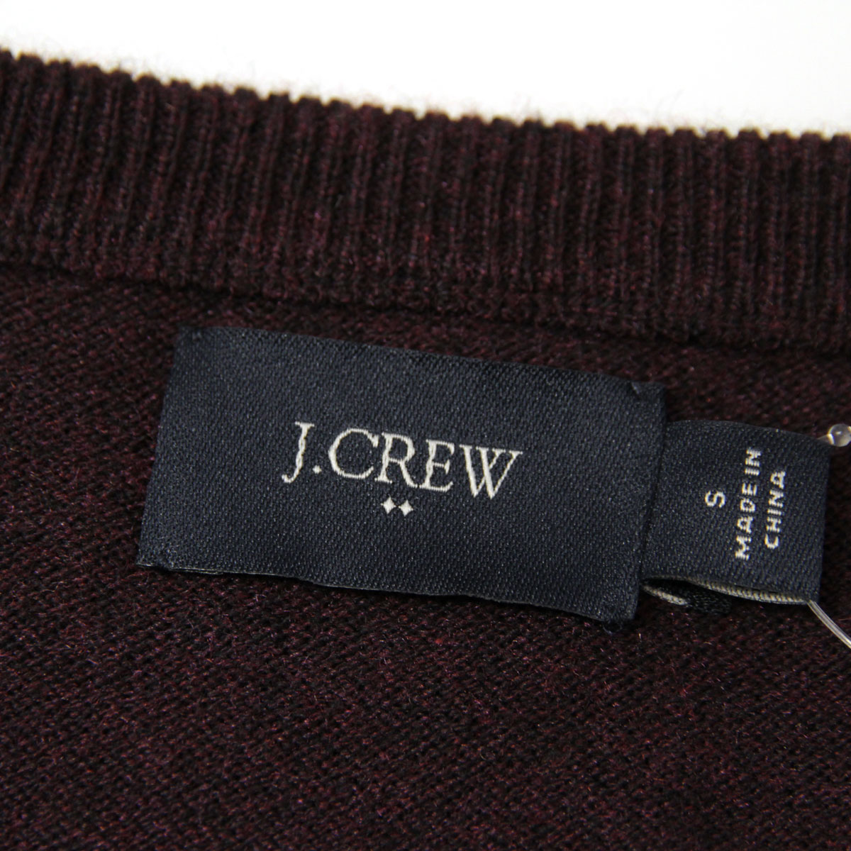롼    J.CREW  HARBOR COTTON CREWNECK SWEATER f4707 A38B B1C C1D D7E E11F