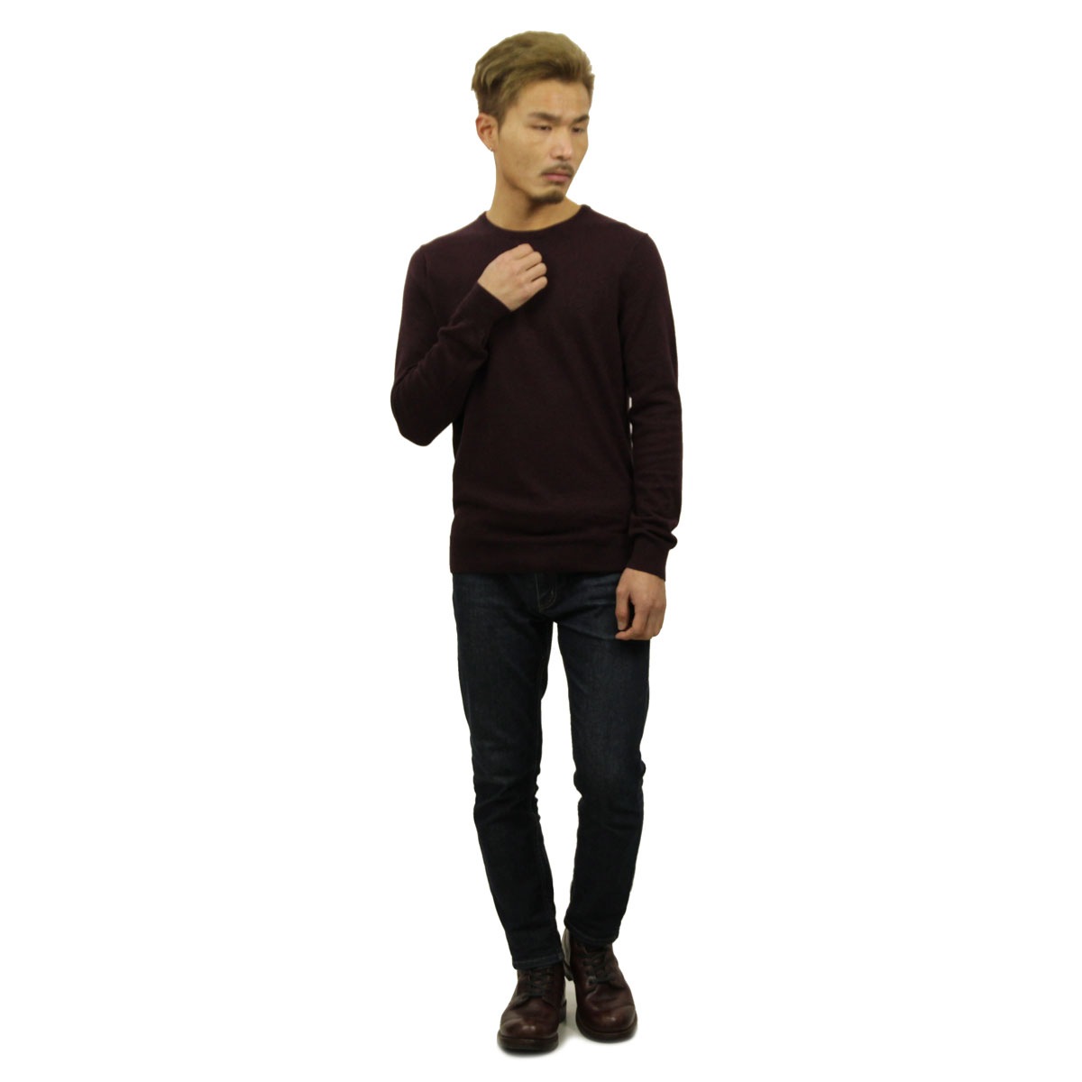 롼    J.CREW  HARBOR COTTON CREWNECK SWEATER f4707 A38B B1C C1D D7E E11F