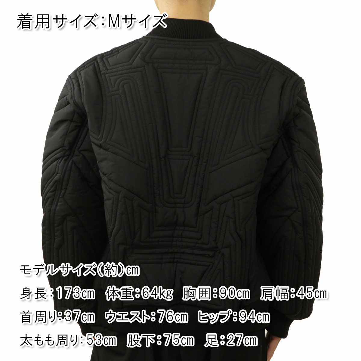磻꡼  MA-1  Y-3  ܥС㥱å QUILTED BOMBER JACKET IL2059 BLACK