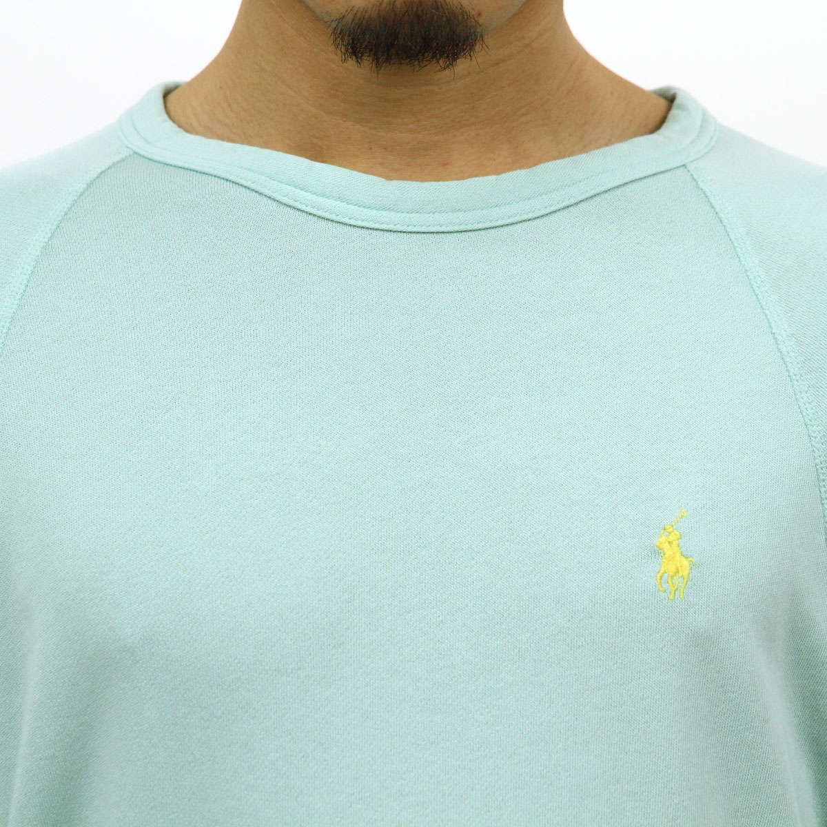 �ݥ� ���ե������ �������å� ��� ������ POLO RALPH LAUREN �ȥ졼�ʡ�  COTTON SPA TERRY SWEATSHIRT A05B B1C C1D D5E E08F
