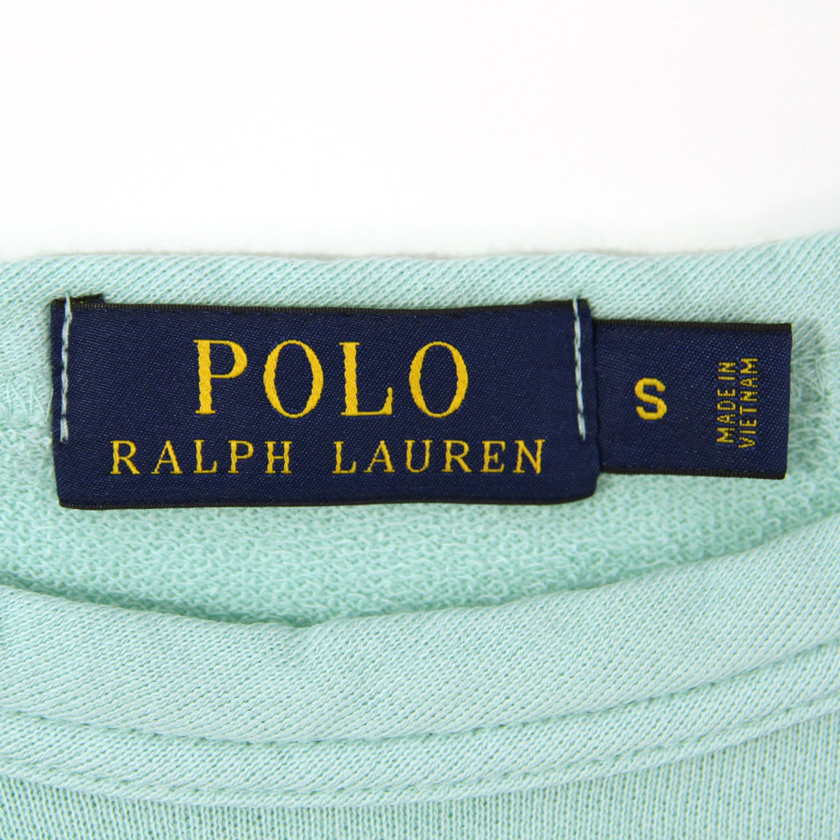 �ݥ� ���ե������ �������å� ��� ������ POLO RALPH LAUREN �ȥ졼�ʡ�  COTTON SPA TERRY SWEATSHIRT A05B B1C C1D D5E E08F