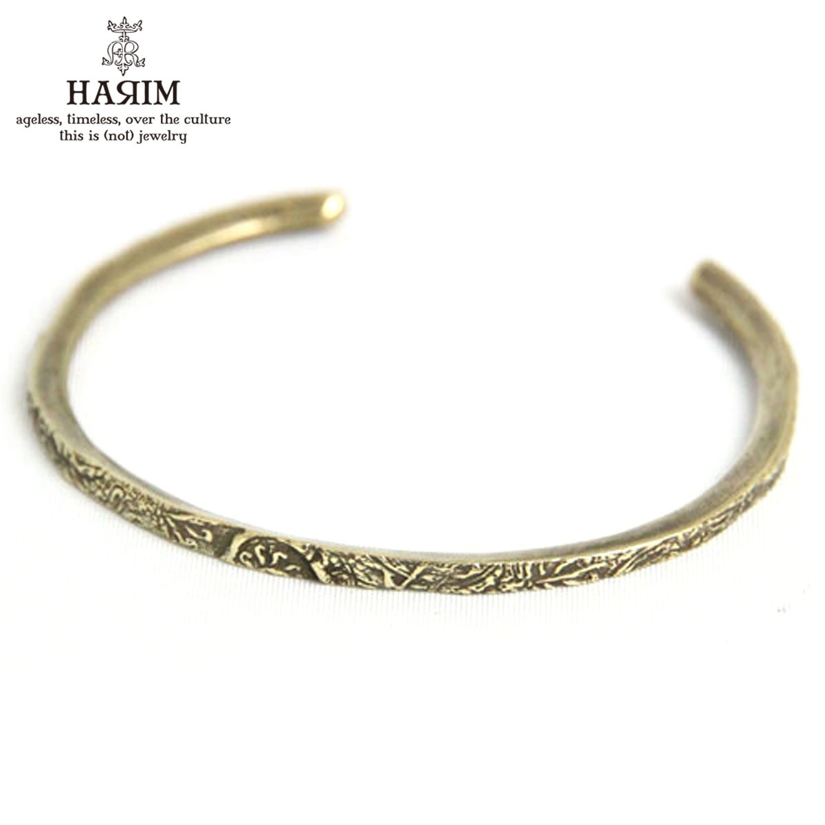 ϥ HARIM Ź Х󥰥 HARIM ARABESQUE BANGLE BR BANGLE HRA040BR A82B B3C C3D D8E E33F